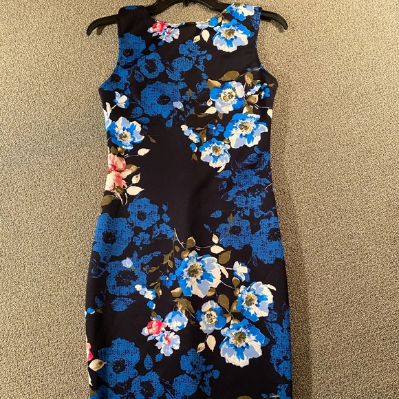 Love...ady Printed Bodycon Dress New Medium - Picture 3 of 3
